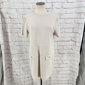 Zara Jackie O Dress Chic Classic Career Professional Office Clean Size Large